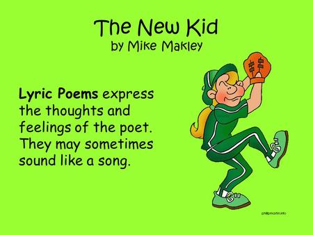 The New Kid by Mike Makley