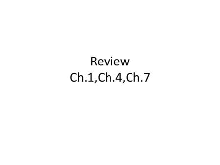 Review Ch.1,Ch.4,Ch.7. Review of tags covered various header tags Img tag Style, attributes and values alt.