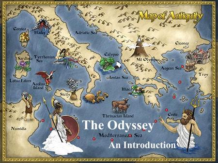The Odyssey An Introduction.