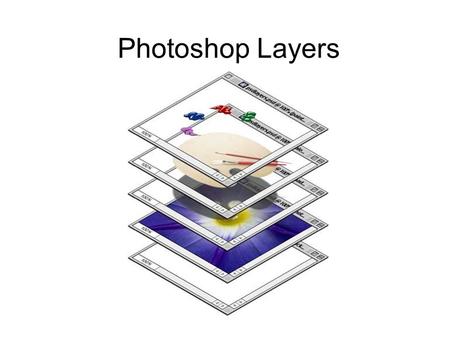 Photoshop Layers. Layer Basics Layers are managed with the Layers palette (right). The Layers palette displays a small thumbnail view of each layer to.