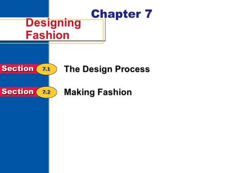 Chapter 7 Designing Fashion The Design Process Making Fashion.