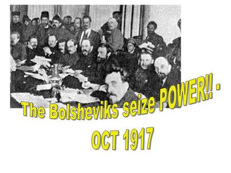 After July days – it dropped dramatically By Oct 1917 – situation had transformed After Kornilov affair – Bolsheviks were not seen as the biggest threat.