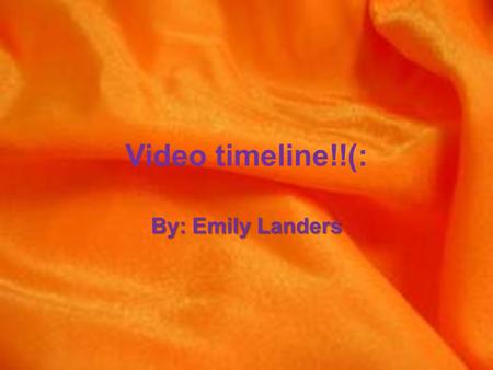 Video timeline!!(: By: Emily Landers Radio Astronomy In 1931, While trying to track down a source of electrical interference on telephone transmissions,