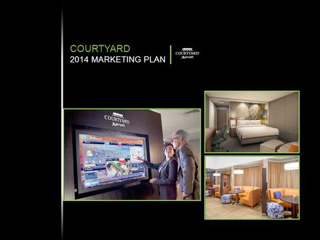 COURTYARD 2014 MARKETING PLAN. OVERVIEW POSITIONING CORE MESSAGE TARGET DISTRIBUTION AND GROWTH 2014 COURTYARD GLOBAL SUMMARY  Largest global brand (#
