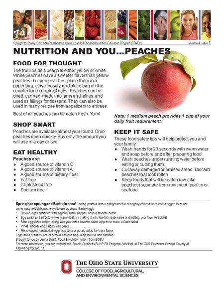 Peaches SNAP-Ed
