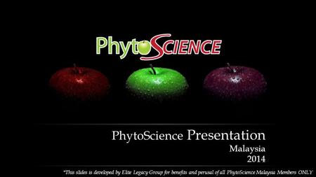 PhytoScience Presentation