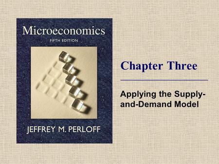 Applying the Supply-and-Demand Model