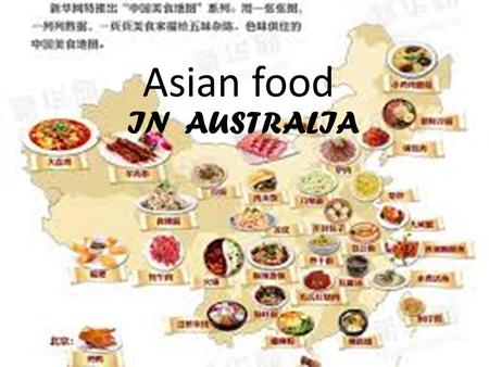 Asian food IN AUSTRALIA. When Asia meets Australia 当亚洲遇上澳洲 BOOM.