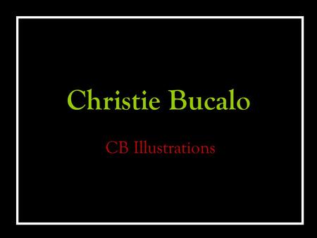 Christie Bucalo CB Illustrations. Drawings October 15th Pen and colored pencil.