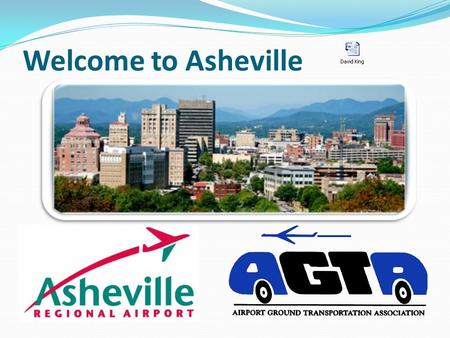 Welcome to Asheville. 1961 – AERIAL VIEW 1961 – AIRSIDE.