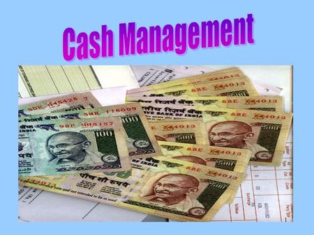 1. Financing of PO-Principles Cash should be available to meet demand Not to be held in excess of demand Easy Mode of –Clearance of cash –Getting of cash.