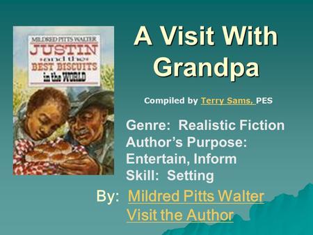 By: Mildred Pitts Walter Visit the Author