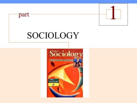 McGraw-Hill © 2005 The McGraw-Hill Companies, Inc. All rights reserved. 1 The Sociological Perspective SOCIOLOGY part 1.