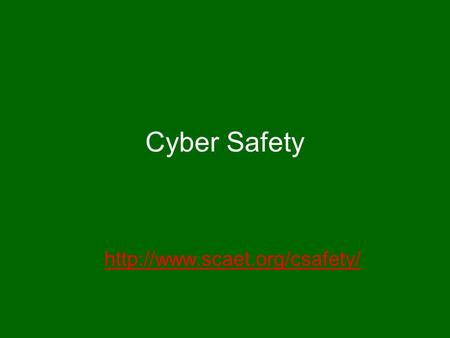 Cyber Safety  iSafe Statistics 93% of parents say they have established rules for their child’s Internet activity.* 37%