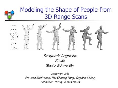 Modeling the Shape of People from 3D Range Scans