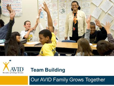 Our AVID Family Grows Together