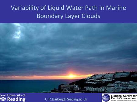 Variability of Liquid Water Path in Marine Boundary Layer Clouds