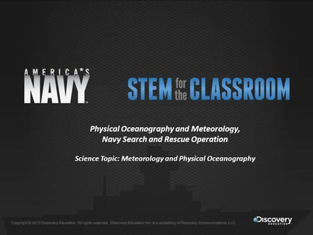 Physical Oceanography and Meteorology,