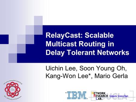 RelayCast: Scalable Multicast Routing in Delay Tolerant Networks