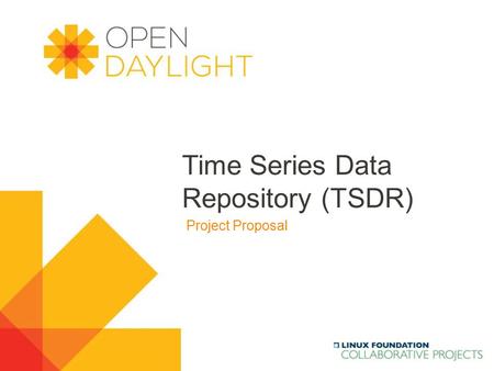 Time Series Data Repository (TSDR)