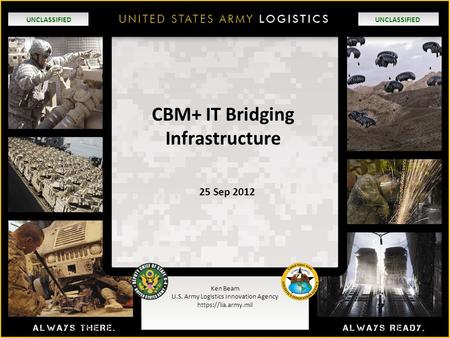 CBM+ IT Bridging Infrastructure