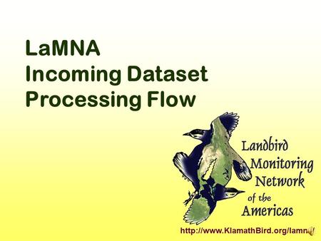 LaMNA Incoming Dataset Processing Flow.