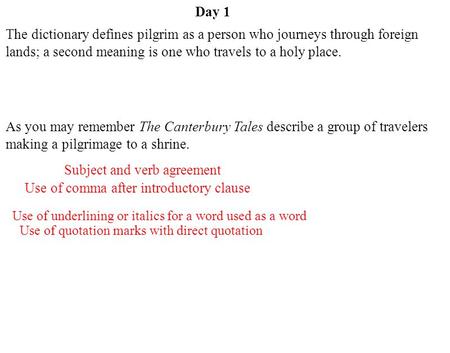 Subject and verb agreement Use of comma after introductory clause