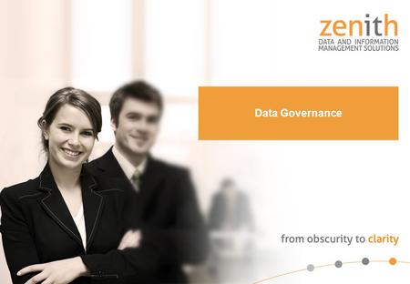 Overview Background Data Governance Defined