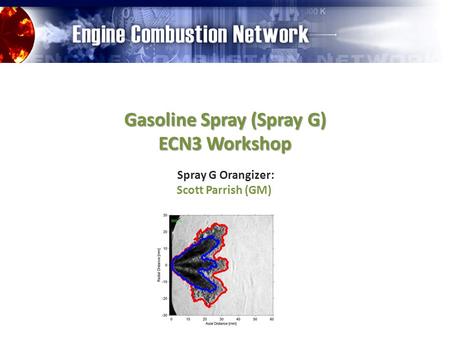 Gasoline Spray (Spray G)