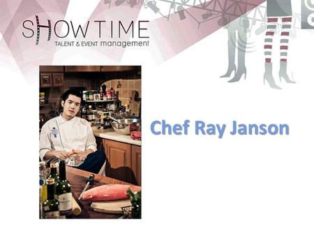 Chef Ray Janson. Personal Profile Having graduated from the second to none culinary school Le Cordon Bleu, Paris, with a prestigious “Grand Diplome” (Cuisine.