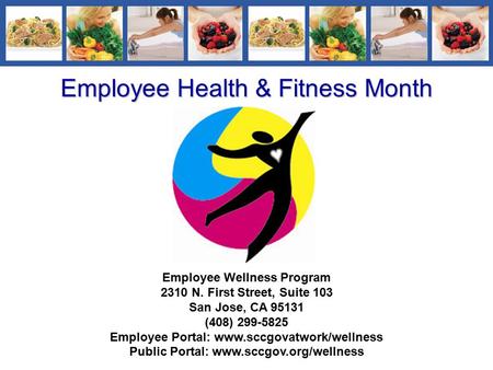Employee Health & Fitness Month