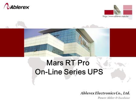 Mars RT Pro On-Line Series UPS