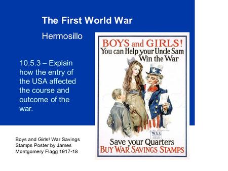 The First World War Hermosillo