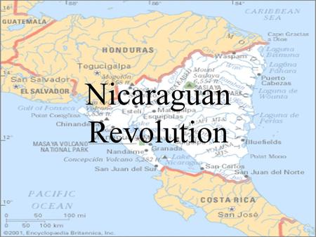 Nicaraguan Revolution. Part of Federal Republic of Central America.