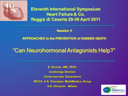 “Can Neurohormonal Antagonists Help?”