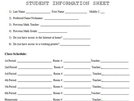 Copy procedures in your Agenda Book in the NOTES section. USE PENCIL ONLY! Title: Classroom Procedures.