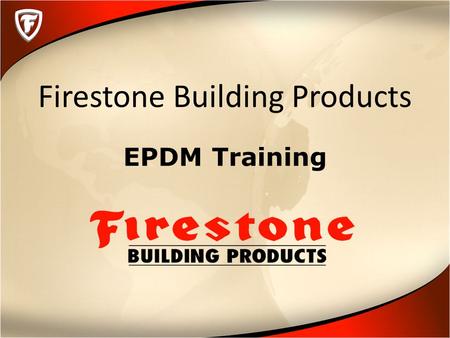 Firestone Building Products EPDM Training. Membrane Attachment.