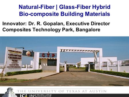 Natural-Fiber | Glass-Fiber Hybrid Bio-composite Building Materials