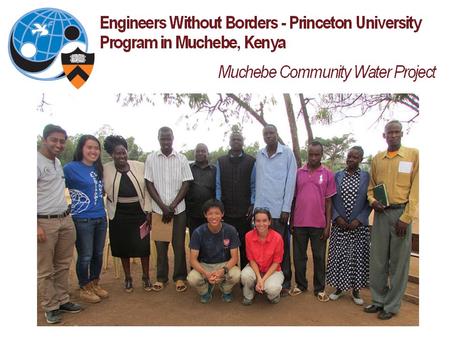 PROJECT OVERVIEW EWB Mission Statement “EWB-USA is a nonprofit humanitarian organization established to support community-driven development programs.
