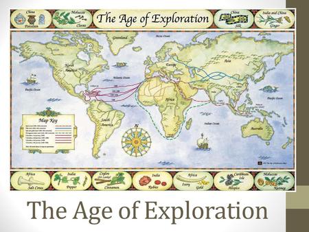 The Age of Exploration. Causes of Exploration Renaissance ideas of humanism and intellectual progress God: Reformation and Counter- Reformation create.