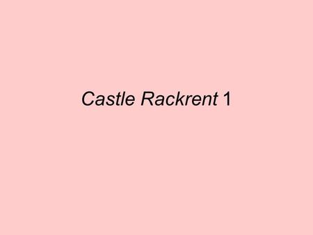 castle rackrent gatsby