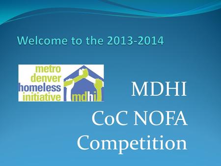 MDHI CoC NOFA Competition