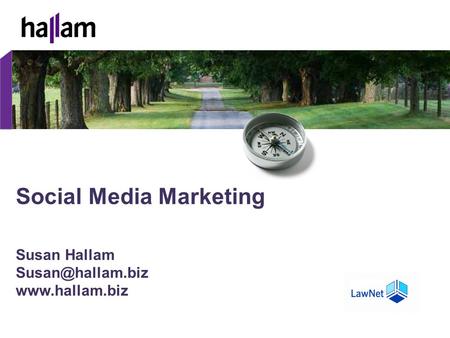 Social Media Marketing Susan Hallam