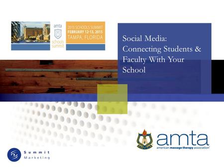 Social Media: Connecting Students & Faculty With Your School.