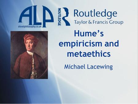 Hume’s empiricism and metaethics