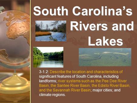 South Carolina’s Rivers and Lakes