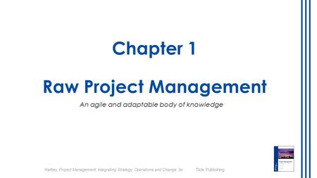 Chapter 1 Raw Project Management