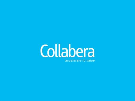 Agenda • ABOUT US • WHAT WE DO AT VADODARA • COLLABERA CULTURE AND HR CLIMATE • COLLABERA EXPECTATION FROM FRESHERS • Q & A.