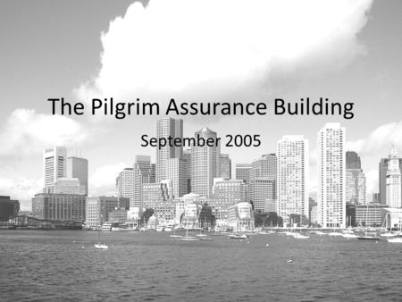 The Pilgrim Assurance Building