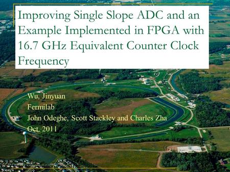 Improving Single Slope ADC and an Example Implemented in FPGA with 16